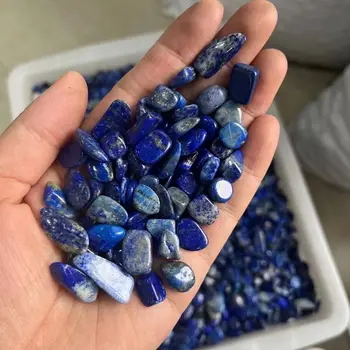 500 г Оптом Натурального голубого Лазурита, кристалл Кварца, образец полированного гравия, натуральные камни и минералы, камни для аквариума