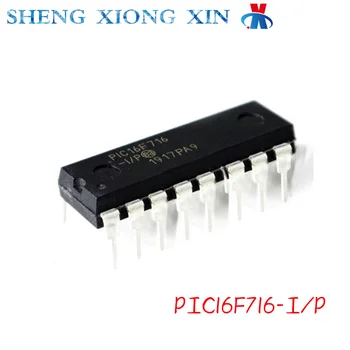 5 шт./лот PIC16F716-I/P DIP 8-Разрядный Микроконтроллер -MCU PIC16F716 16F716 Интегральная схема