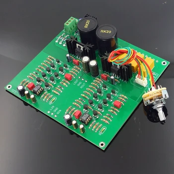 Сборка платы стереофонического предусилителя класса A Hi-Fi на базе схемы предусилителя Accuphase C3850