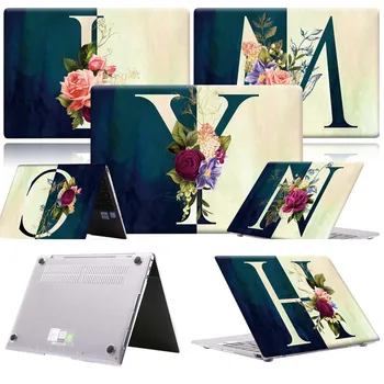 Чехол с персональными инициалами для Huawei Honor MagicBook 14/15/Honor MagicBook X14/X15/Magicbook Pro 16.1 Пластиковая крышка