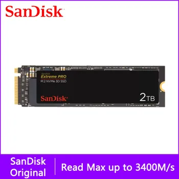 SanDisk SDXPM2 M.2 SSD M2 500GB 1TB 2TB PCIe Gen 3,0x4 HDD Жесткий Диск Твердотельный SSDXP 3D M2 2280 Для Портативного компьютера