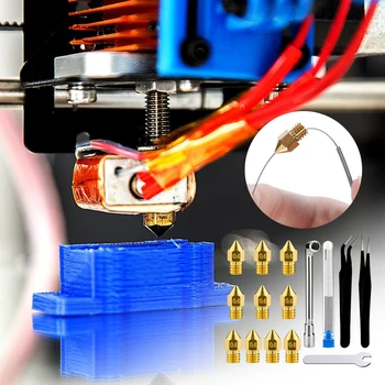 Удобный инструмент для чистки сопел принтера Для легкого обслуживания Подходит для обслуживания и чистки сопел 3D-принтера